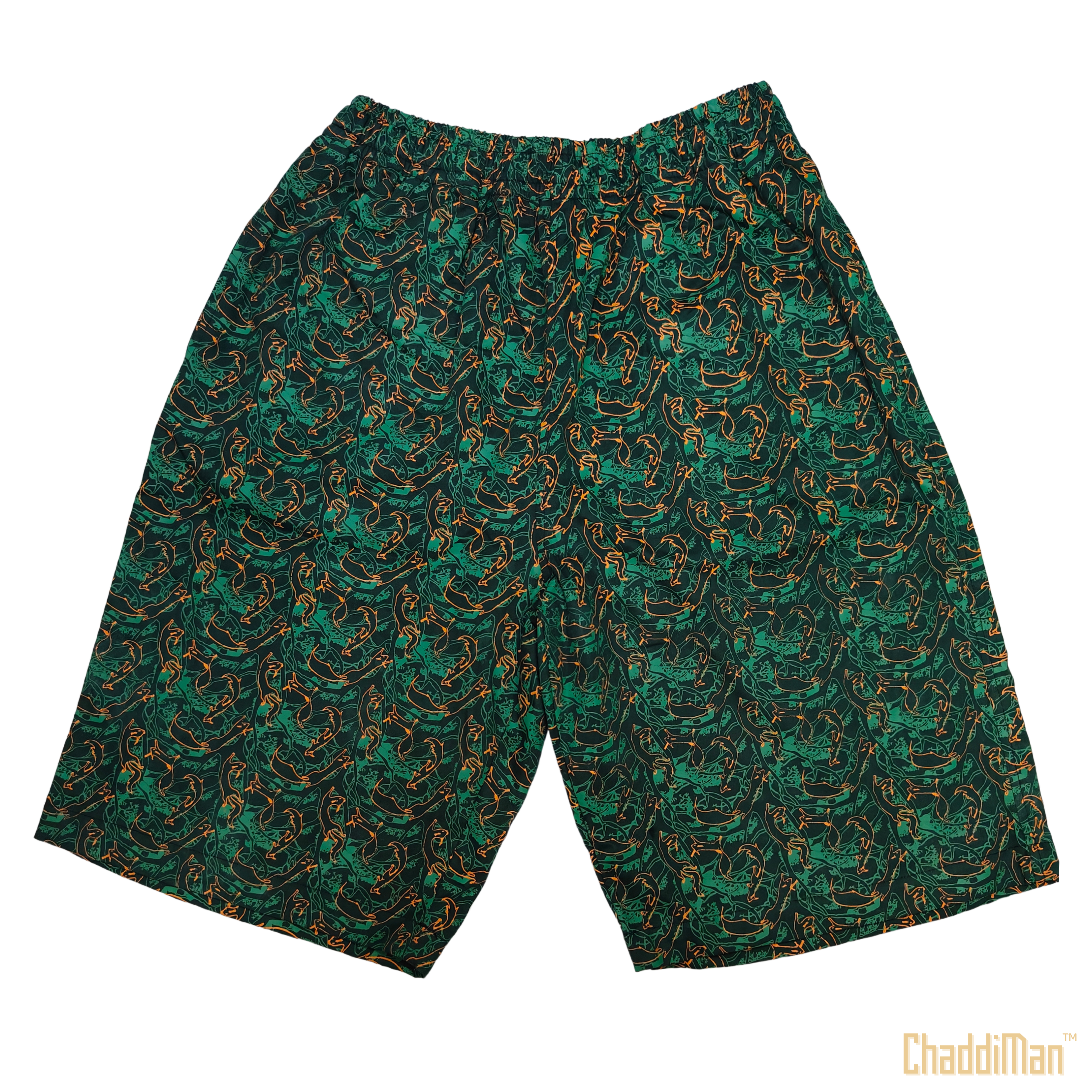 Green Fish Shorts